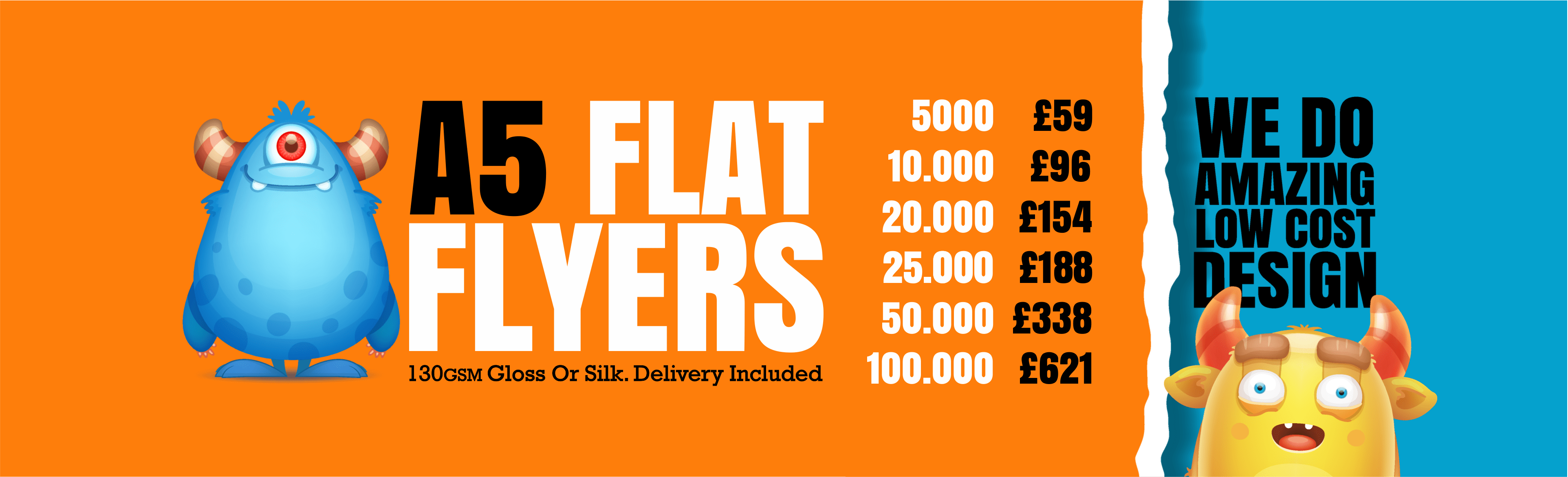 A5 Flyer Printing Prices